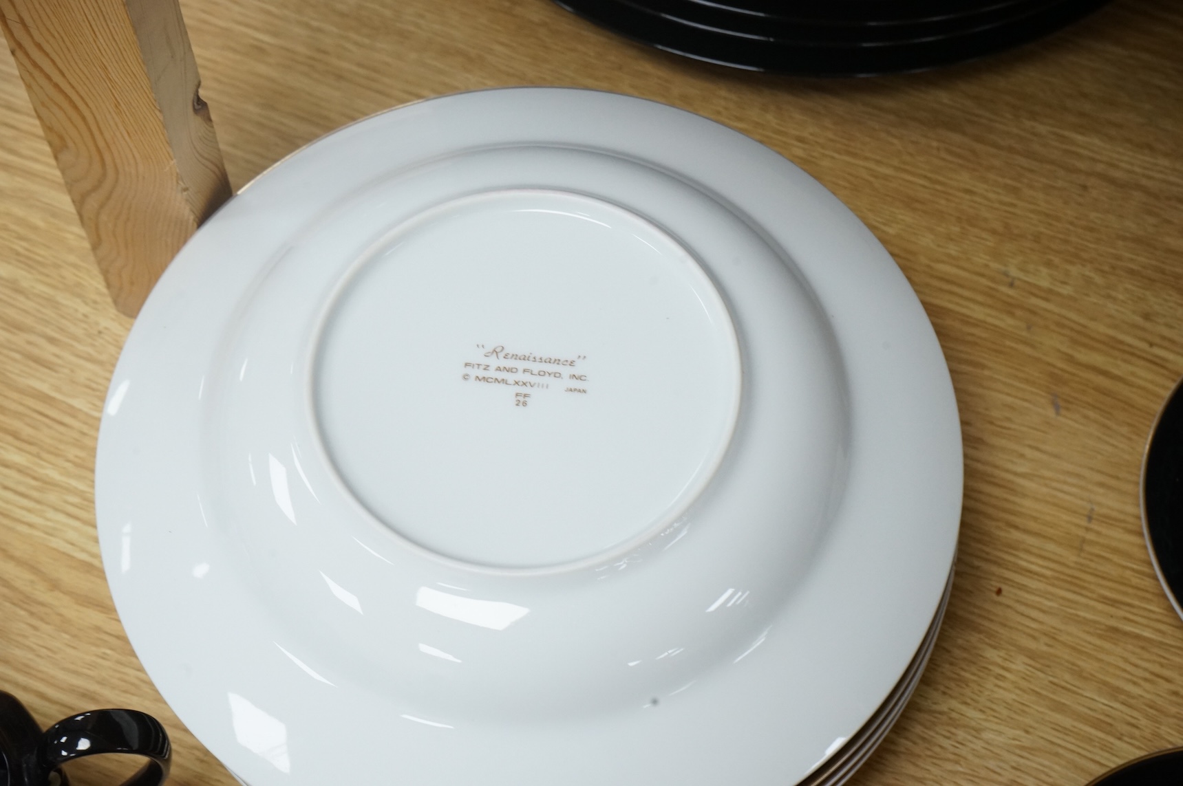 Three Fitz and Floyd part dinner services ‘Chinoiserie’, ‘Renaissance’ and another